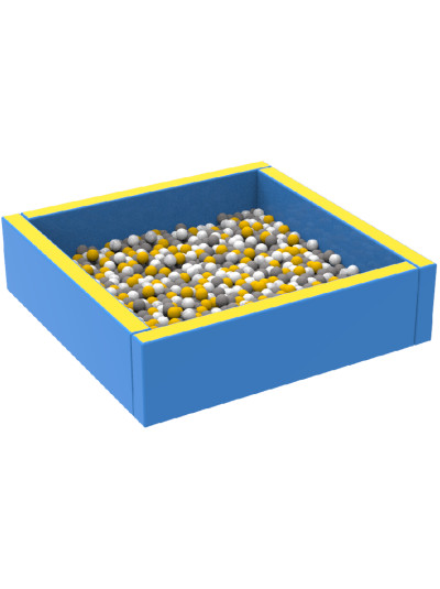 Басейн м'який для дітей квадратний 150х150 см HOP-HOP